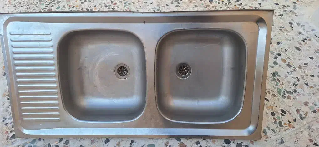 ظرفشوئی دوقلو|آب‌چکان و نظم‌دهنده ظروف|مسجد سلیمان, |دیوار