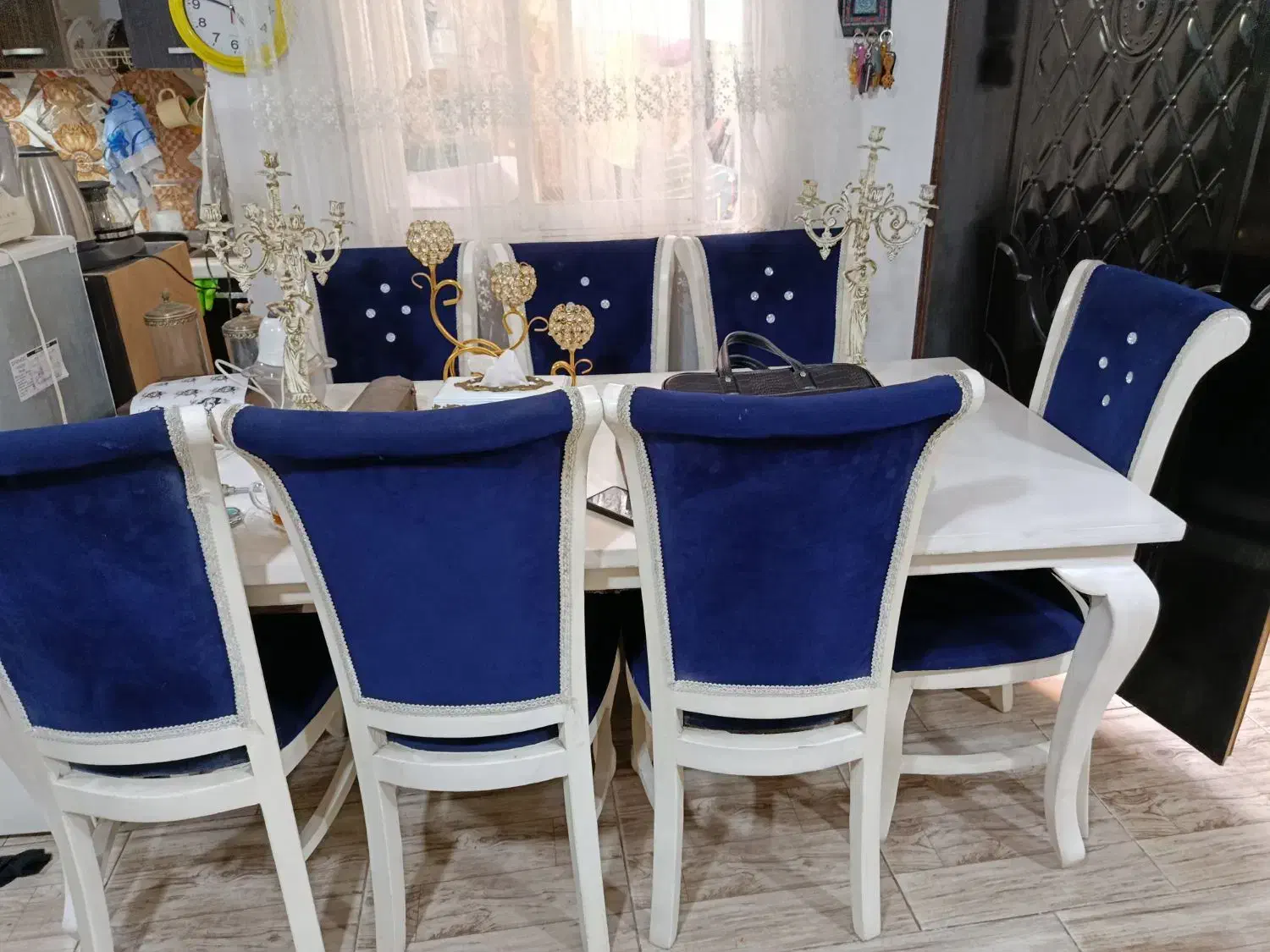 میزنهارخوری8نفره|میز و صندلی غذاخوری|رشت, دیانتی|دیوار