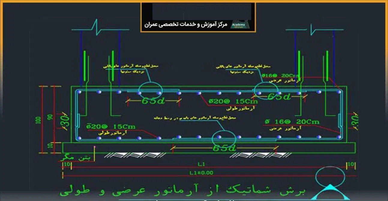 آموزش نرم افزار اتوکد عمران اجرایی auto cad|خدمات آموزشی|شیراز, اصلاح‌نژاد|دیوار