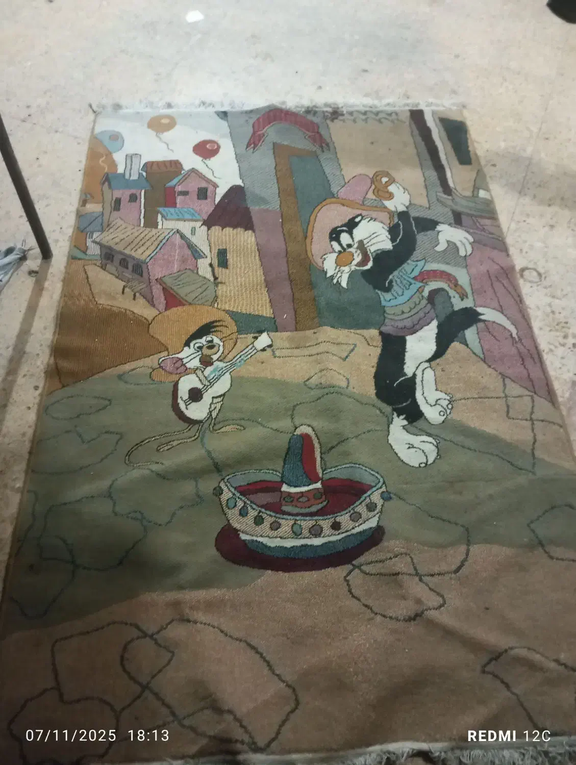 قالی|فرش|بهبهان, |دیوار