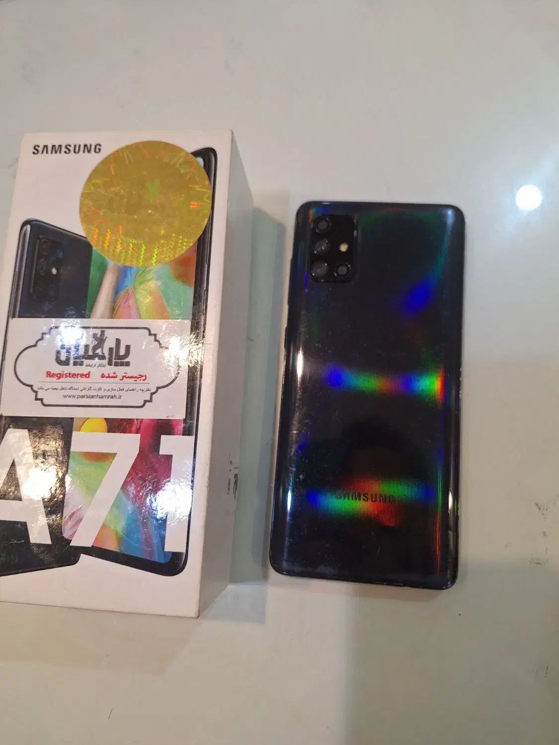 گوشی سامسونگ a71 128 ram 8|موبایل|تهران, مطهری|دیوار