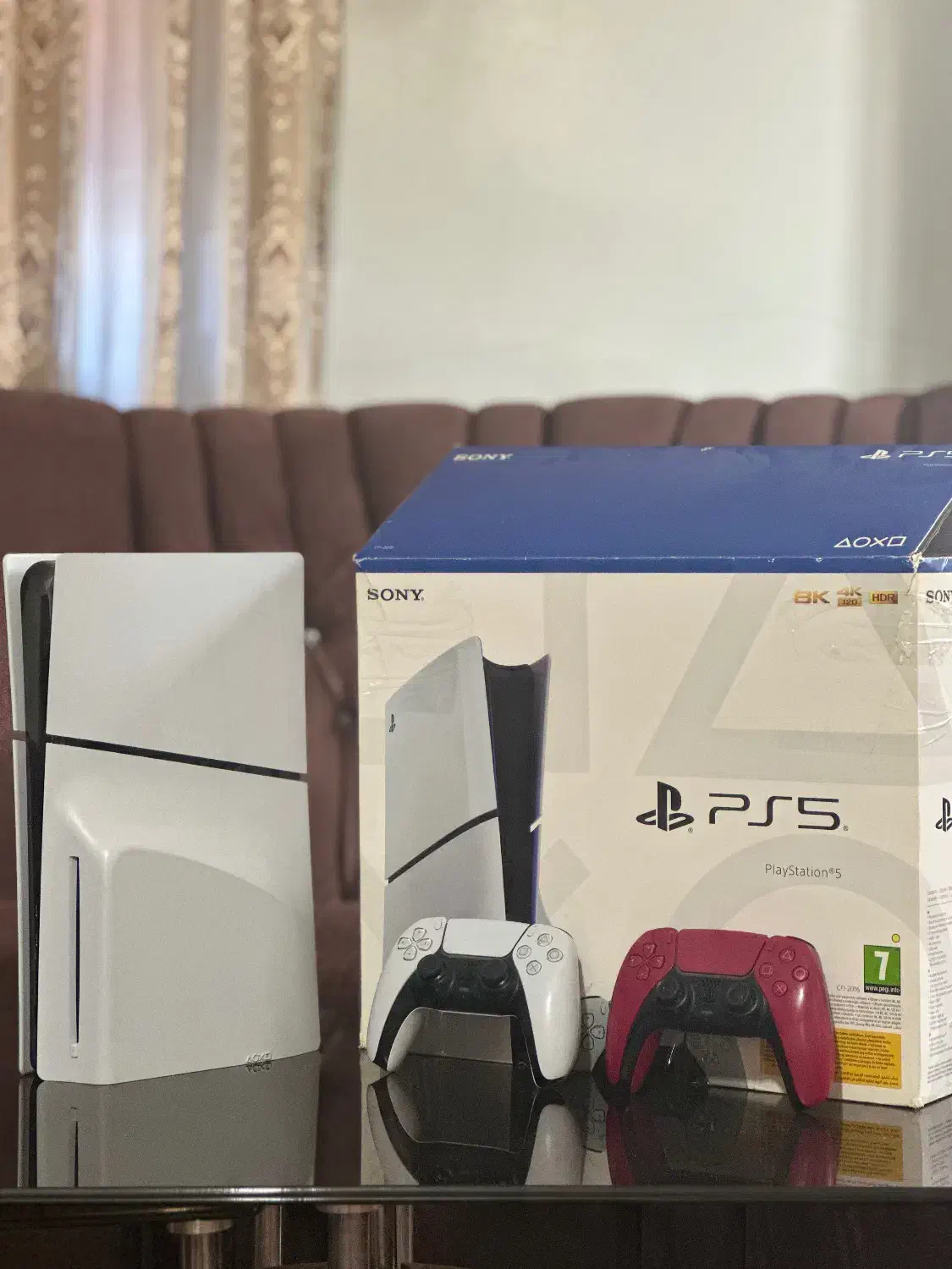 فروش ps5 slim standard 1trabayt|کنسول، بازی ویدئویی و آنلاین|دوگنبدان, |دیوار