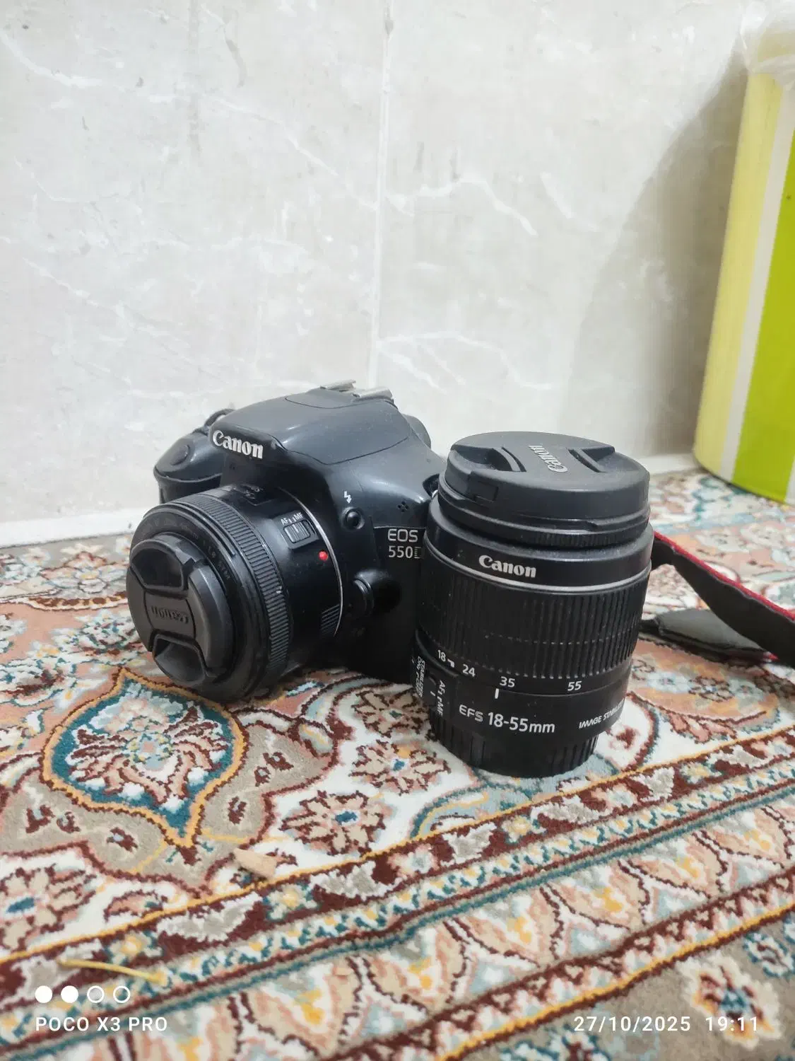 دوربین 550d با لنز 50 f1/8|دوربین عکاسی و فیلمبرداری|شیراز, سرو|دیوار