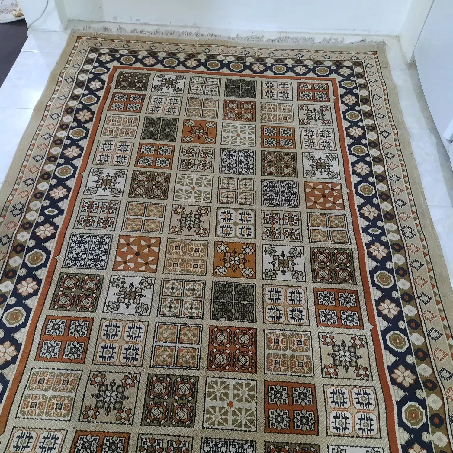 گلیم فرش|گلیم، جاجیم، گبه|دزفول, |دیوار