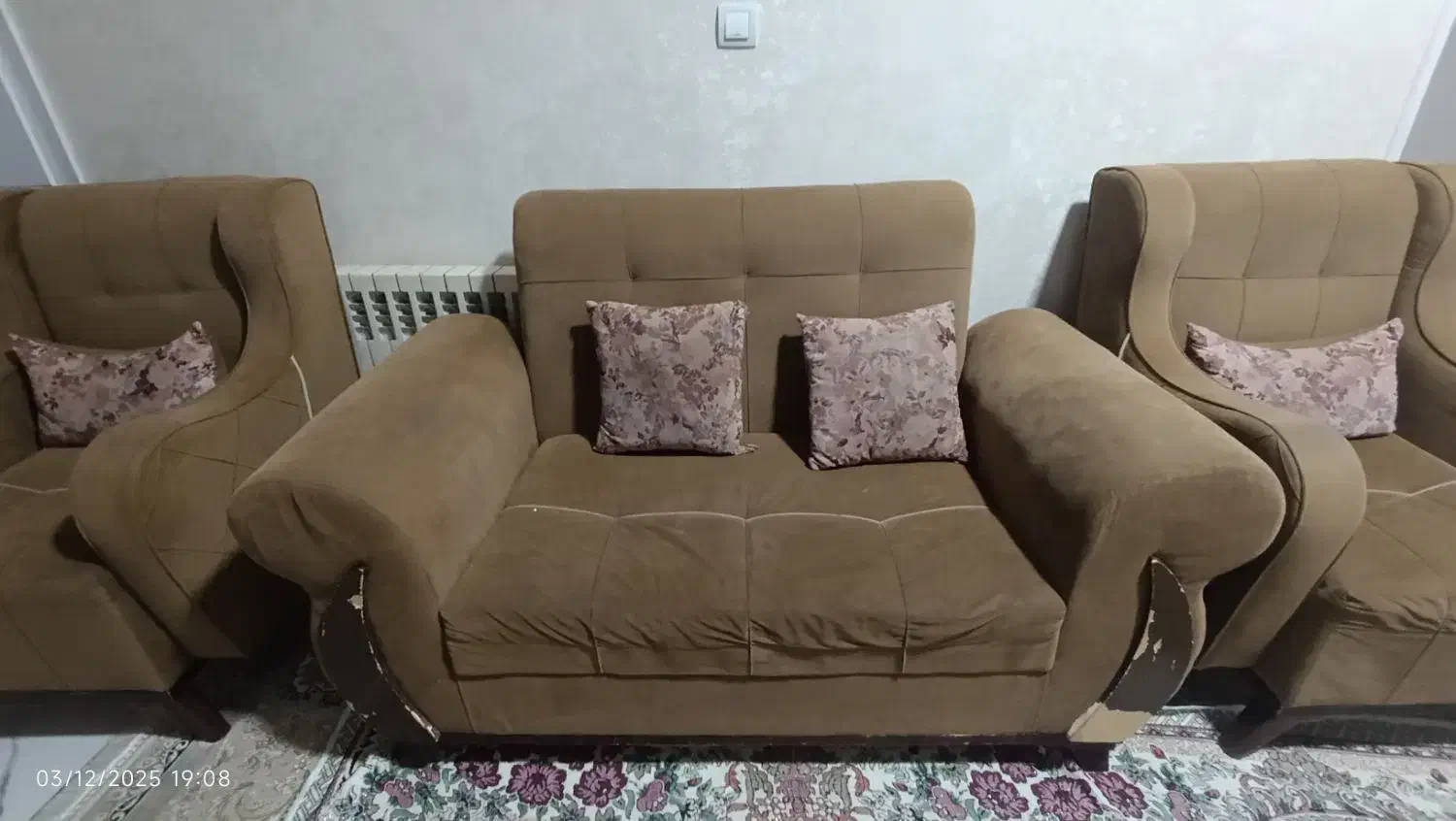 مبل|مبلمان خانگی و میز عسلی|طبس, |دیوار