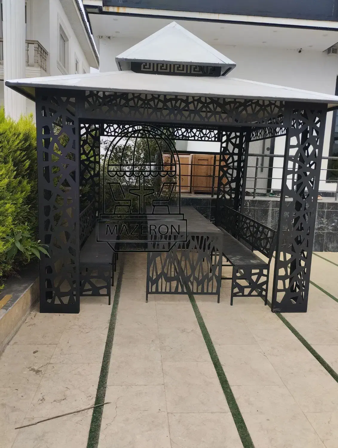 آلاچیق لوکس و مدرن با طراحی اختصاصی (مازرون)|خدمات پیشه و مهارت|آمل, |دیوار