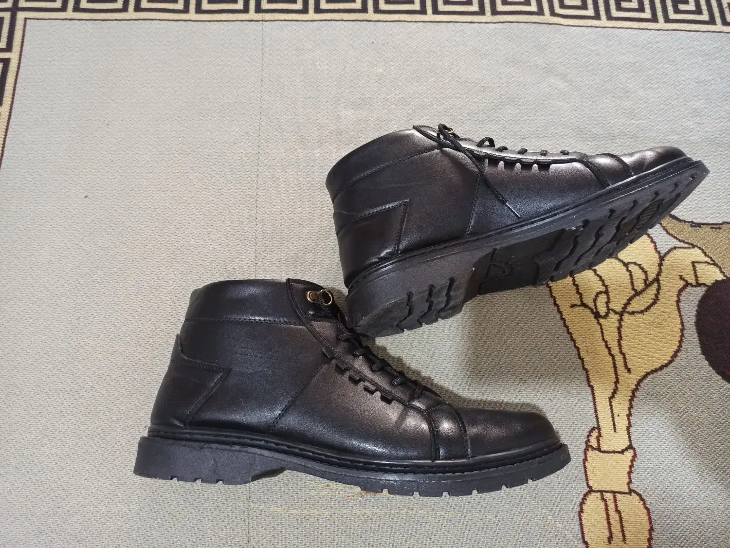 فروش نیم بوت مردانه چرم|کیف، کفش، کمربند|شیراز, دباغ خانه|دیوار