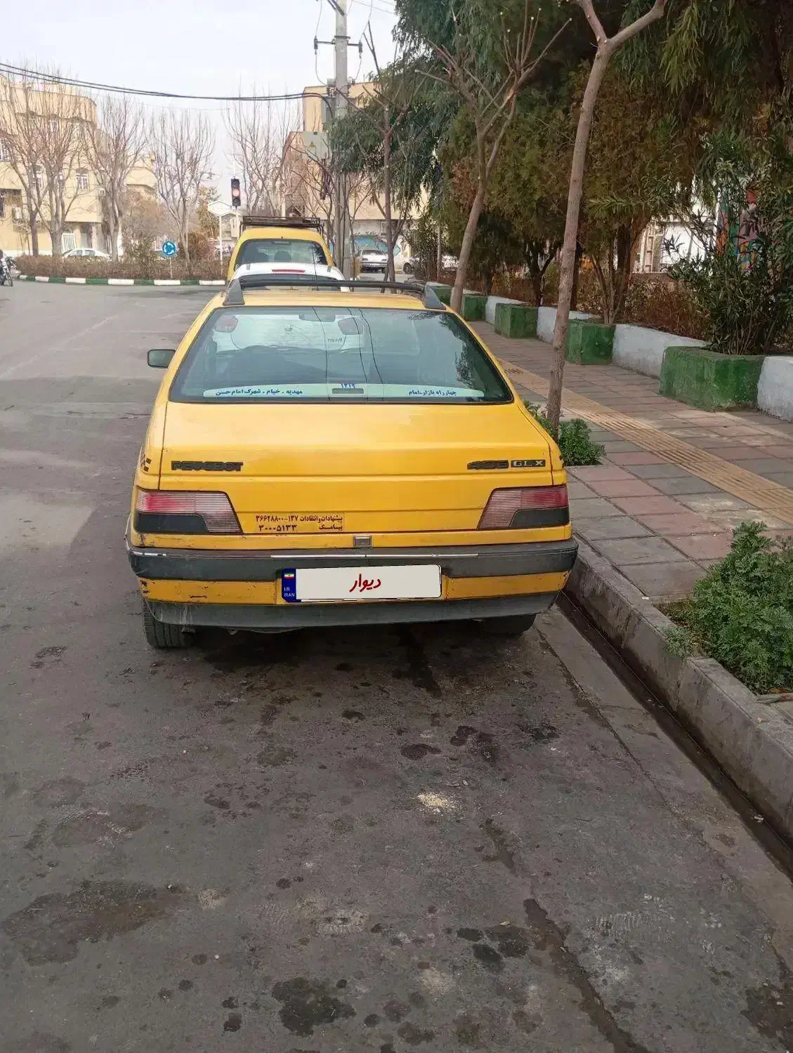 تاکسی پژو مدل 90|خودرو سواری و وانت|قم, لسانی|دیوار