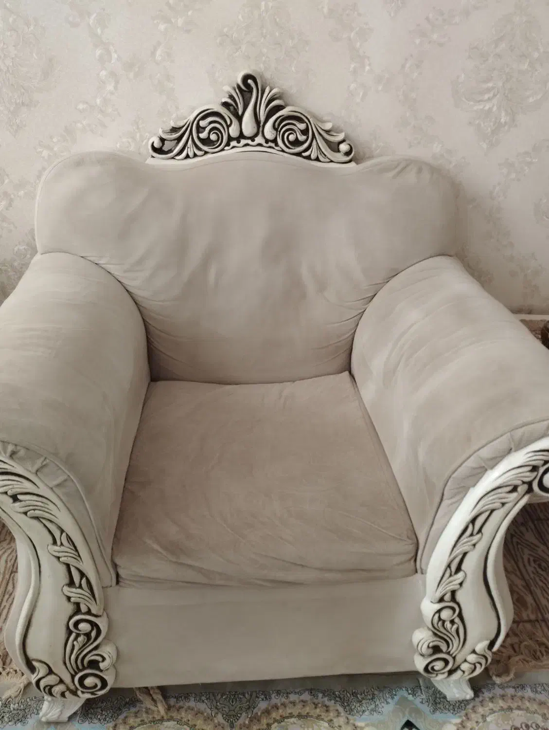 مبل نیمه سلطنتی|مبلمان خانگی و میز عسلی|اردبیل, |دیوار