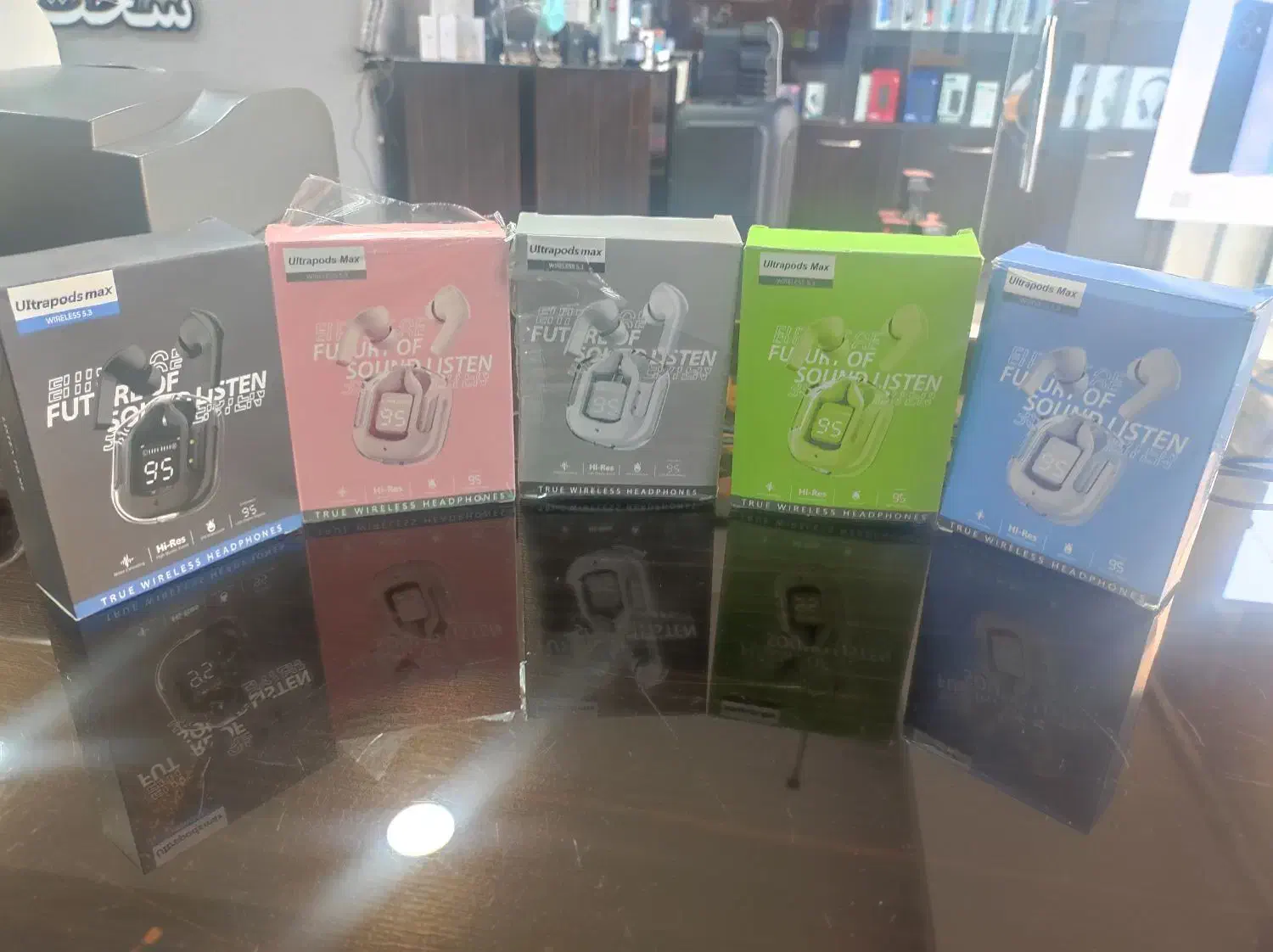 ایرپاد شیشه ای ultra pods max|لوازم جانبی موبایل و تبلت|اصفهان, مفتح|دیوار