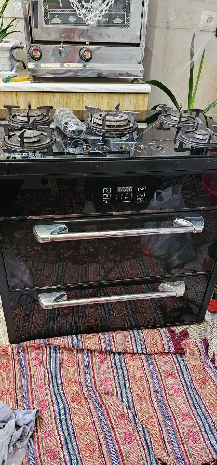 اجاق گاز ۵ شعله طرح فر|اجاق گاز و لوازم برقی پختوپز|تهران, مطهری|دیوار
