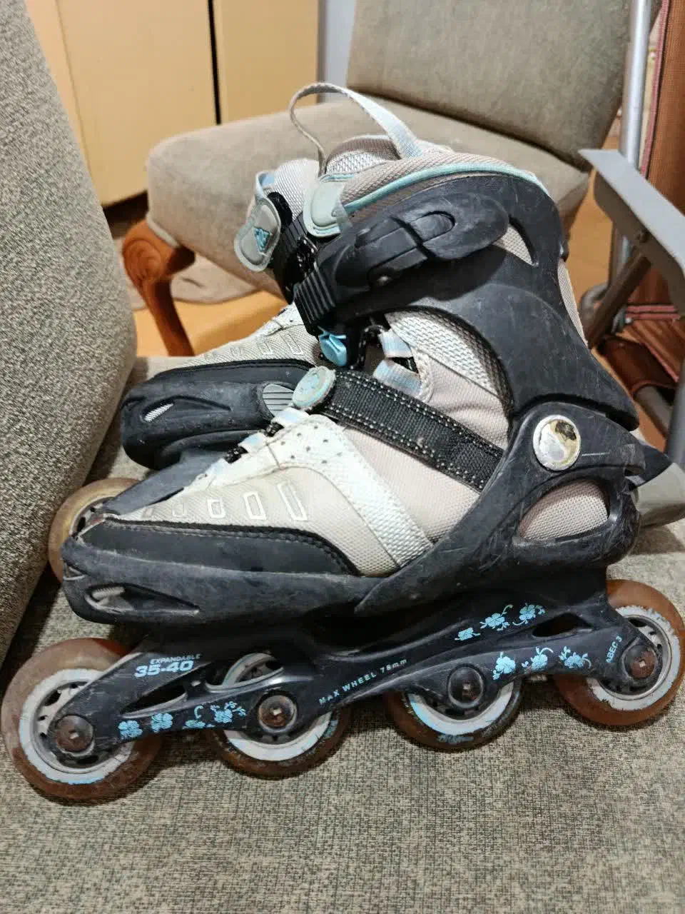 اسکیت سایز ۳۵ الی۴۰|دوچرخه، اسکیت، اسکوتر|نیشابور, شریعتی|دیوار