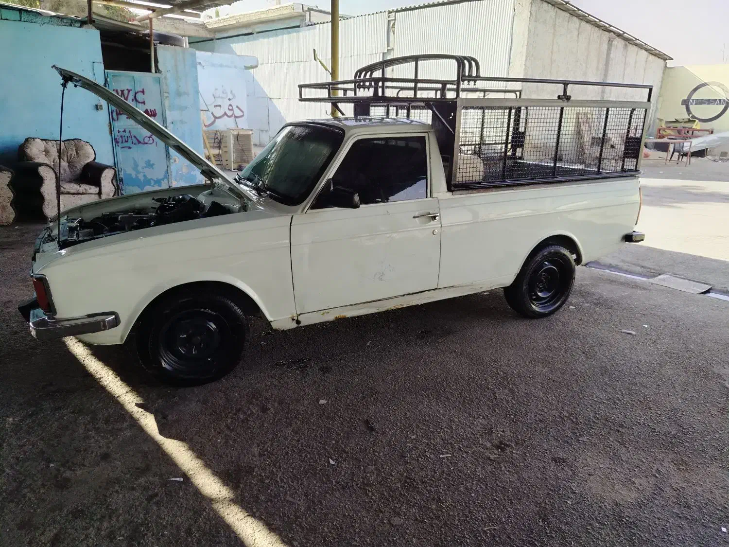 پیکان وانت دوگانه سی ان جی|خودرو سواری و وانت|شیراز, کوشک میدان|دیوار