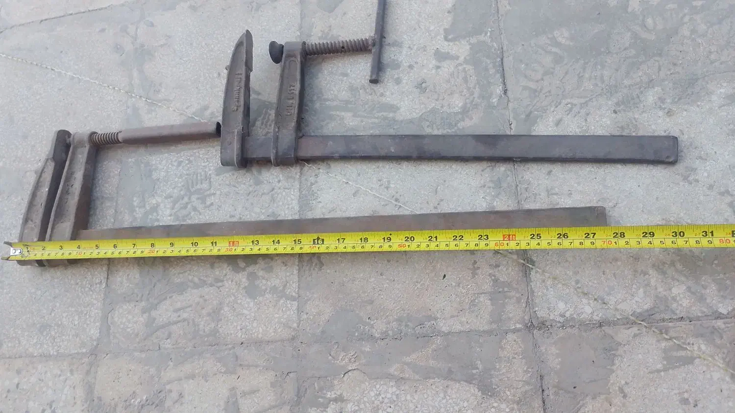 گیره دستی نجاری سایز بزرگ|ابزارآلات|اهواز, کمپلو جنوبی|دیوار