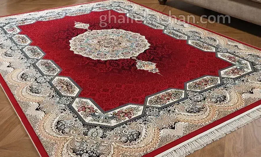 یک تخته فرش ۱۲۰۰شانه ۳۲۰۰تراکم|فرش|تربت‌حیدریه, ده پائین|دیوار