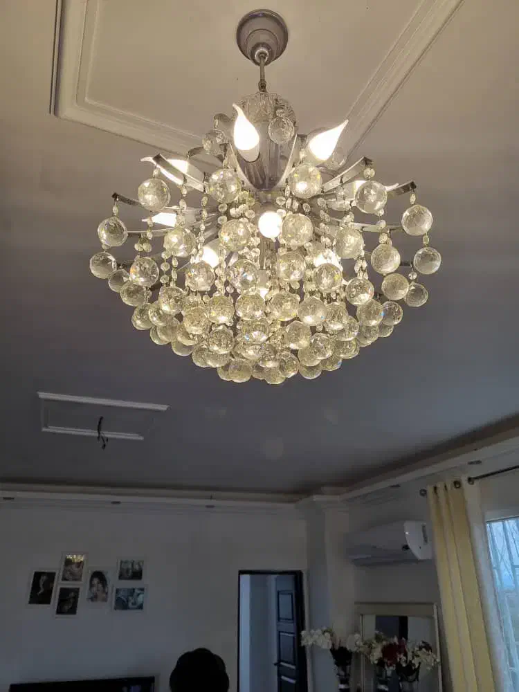 لوستر|لوستر و چراغ آویز|آستانه اشرفیه, |دیوار