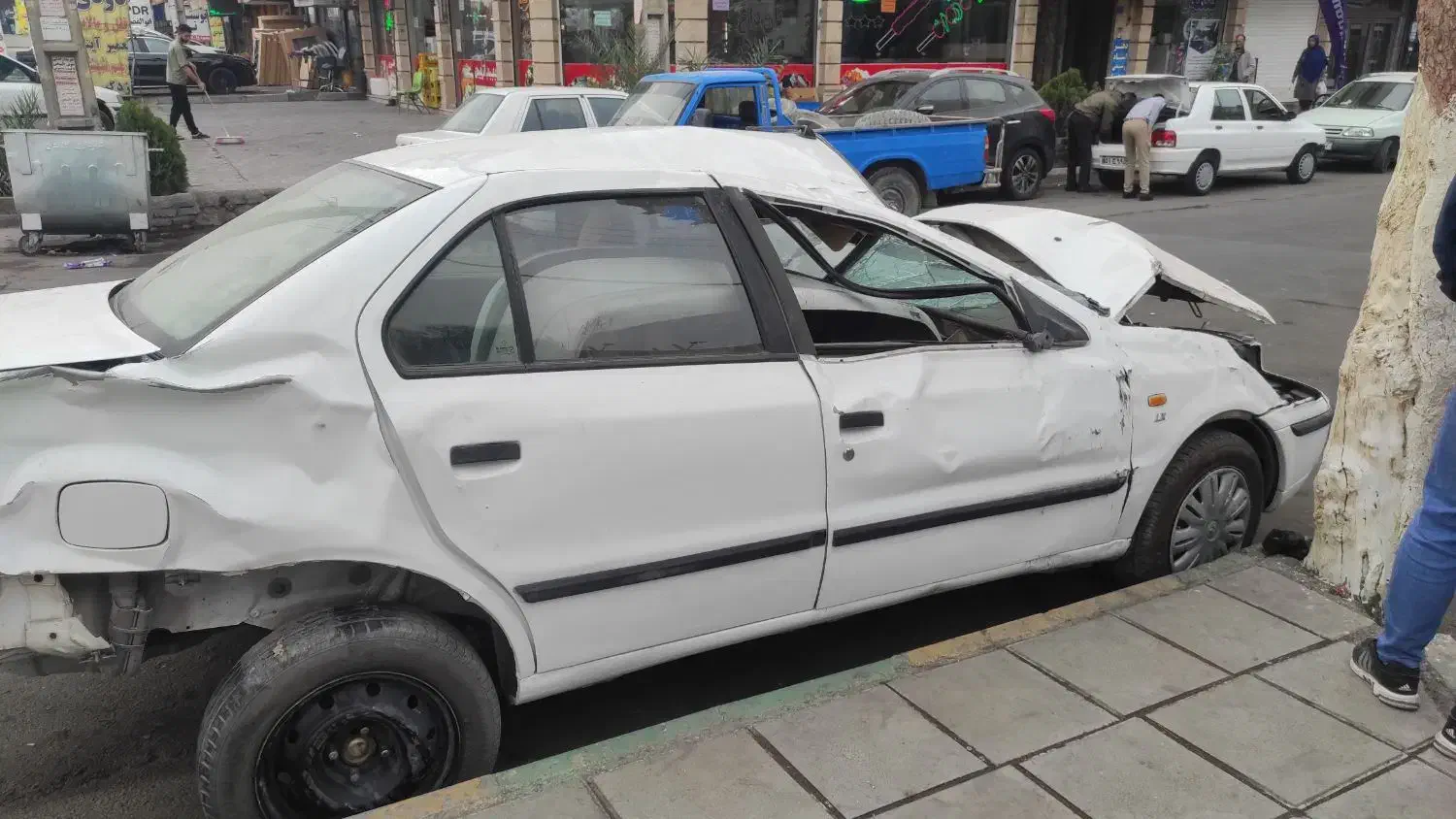 سمند الایکس تصادفی مدل 95|خودرو سواری و وانت|گلستان (تهران), |دیوار