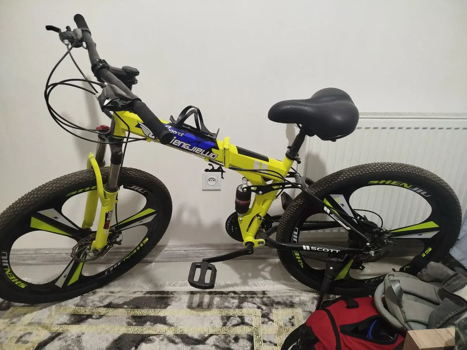 دوچرخه 26 تاشو  برند اسکات 24 دنده|دوچرخه، اسکیت، اسکوتر|بومهن, |دیوار