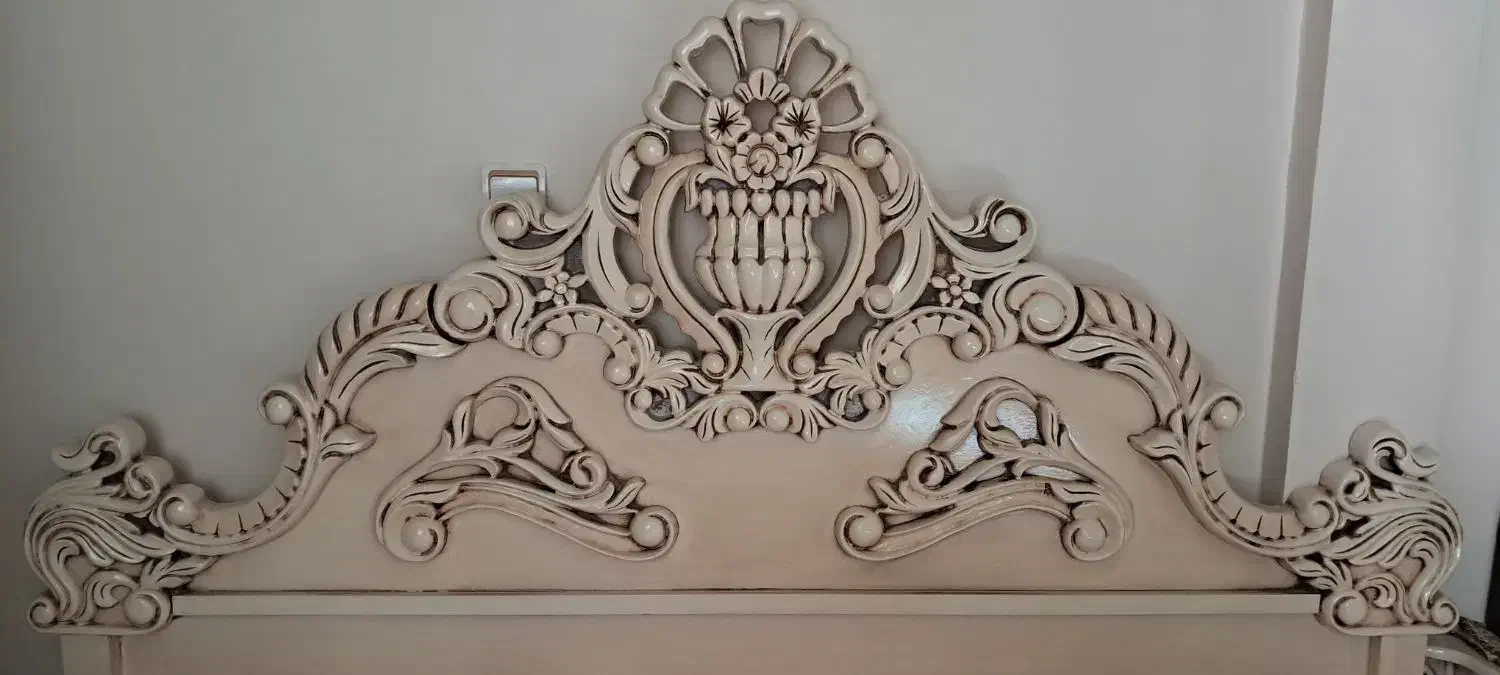 تخت خواب دونفره چوب راش|تخت و سرویس خواب|پردیس, فاز ۸|دیوار