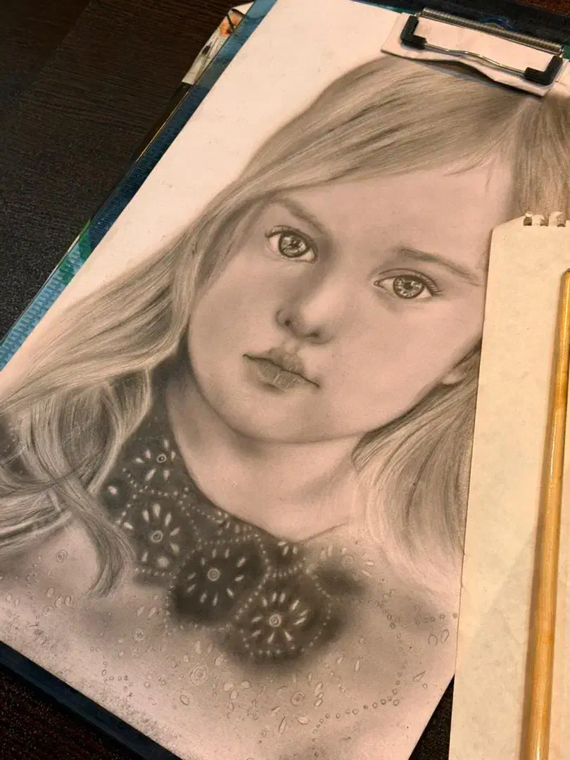 نقاشی سیاه قلم|تابلو، نقاشی، عکس|تهران, صادقیه|دیوار