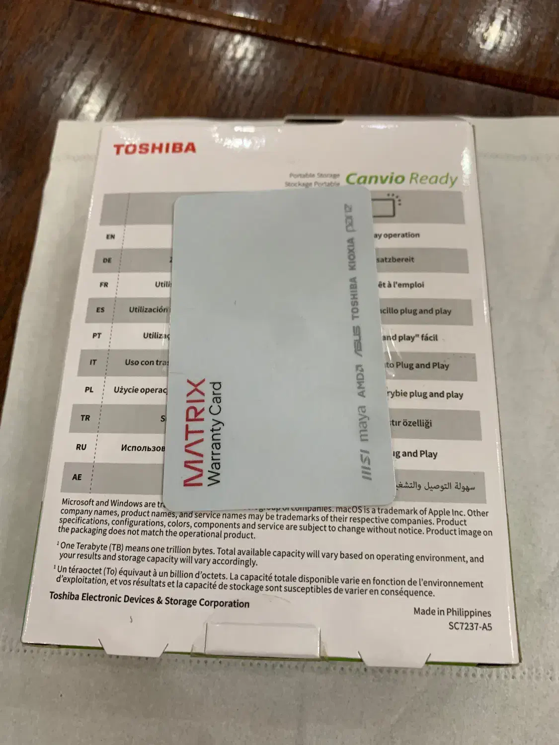 هارد اکسترنال ۲ ترابایت توشیبا با گارانتی ماتریکس|قطعات و لوازم جانبی رایانه|شیراز, فرهنگ شهر|دیوار