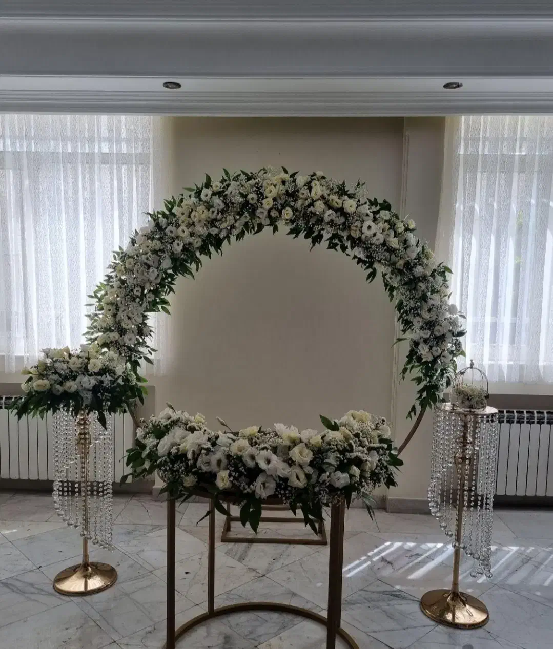 استند بله برون یا بک گراند گل ماشین عروس|گل و گیاه طبیعی|تهران, یافت آباد شمالی|دیوار