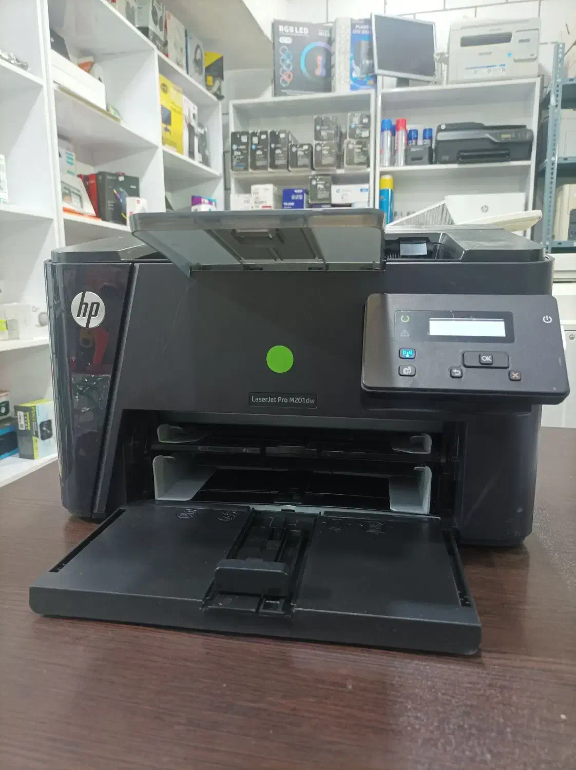 پرینتر لیزری وای فای دار HP M201dw|پرینتر، اسکنر، کپی، فکس|بندر کنگان, |دیوار