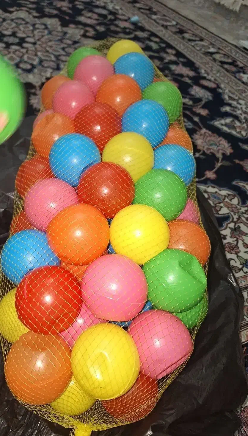 توپ رنگی|اسباببازی بچه|قرچک, داوود آباد|دیوار