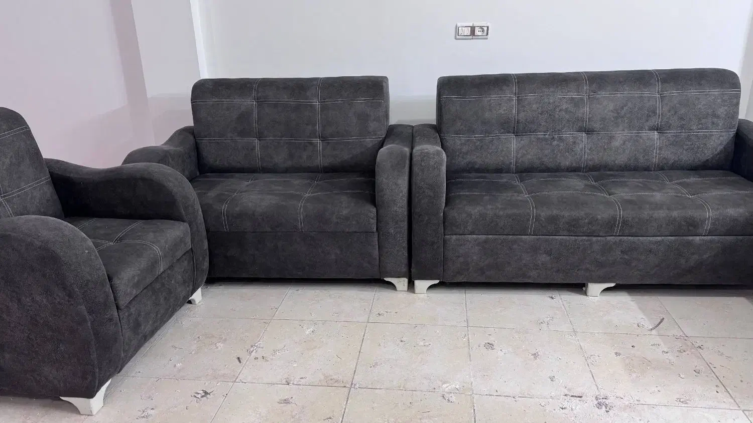 مبل و ویترین و صندای|مبلمان خانگی و میز عسلی|آستانه اشرفیه, |دیوار