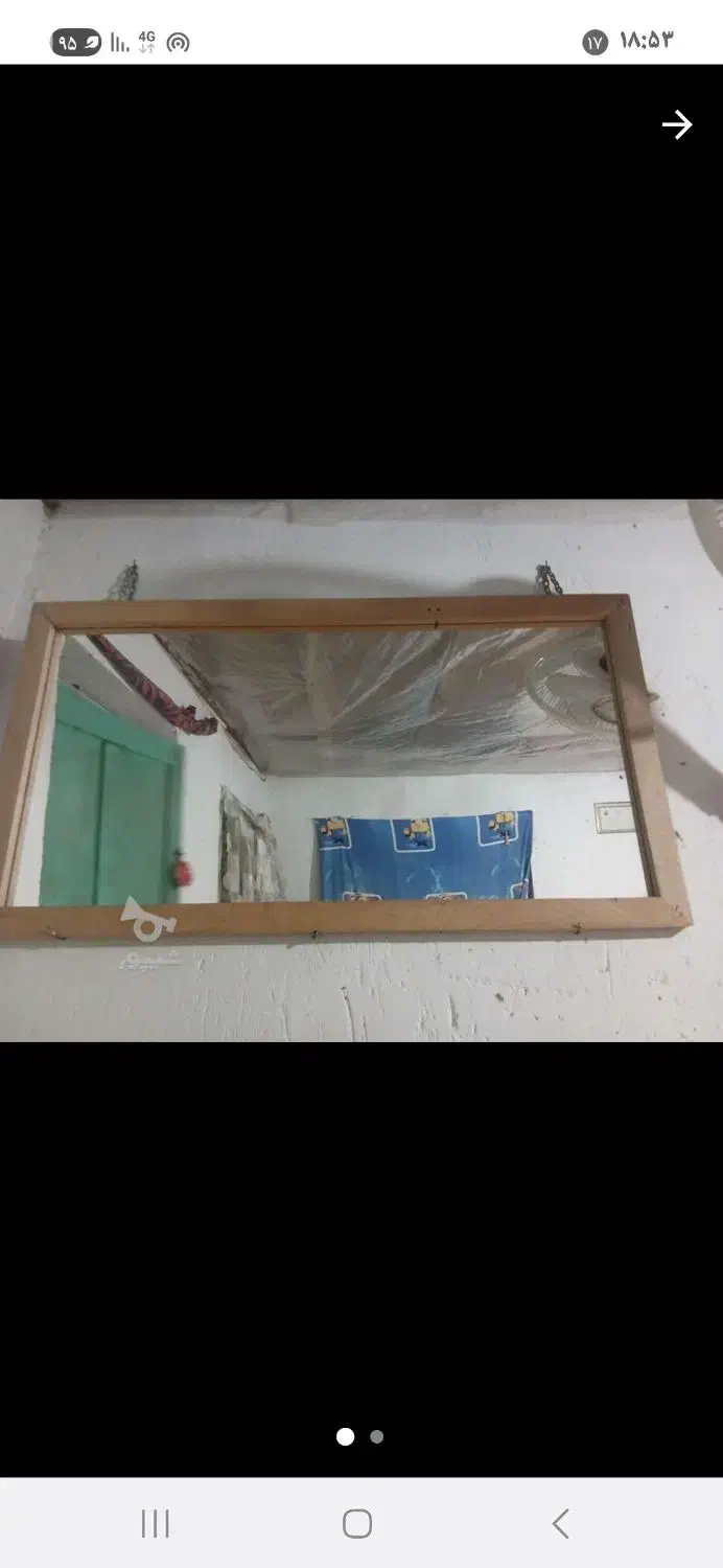 دوعدد آینه قدی|آینه|نکا, |دیوار