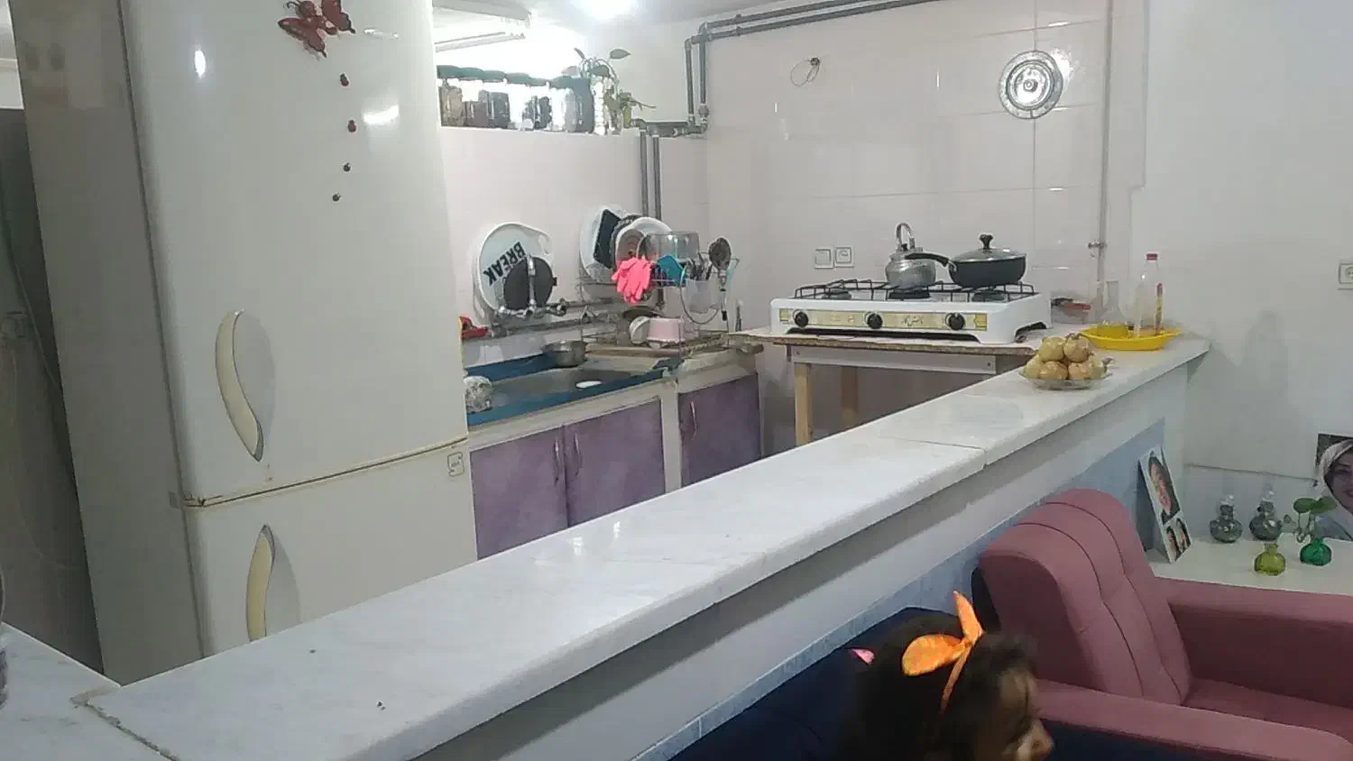 رهن وکرایه زیرزمین فقط مخصوص یک نفر خانم|اجارهٔ آپارتمان|فسا, |دیوار