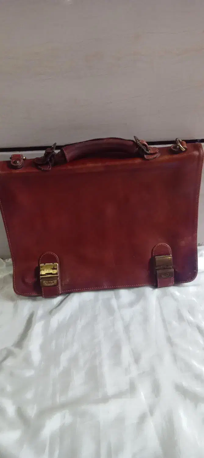 دوتا کیف چرم خالص|کیف، کفش، کمربند|امیدیه, |دیوار