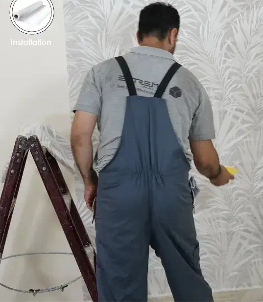 نصاب کاغذدیواری|خدمات پیشه و مهارت|کاشان, فین بزرگ|دیوار