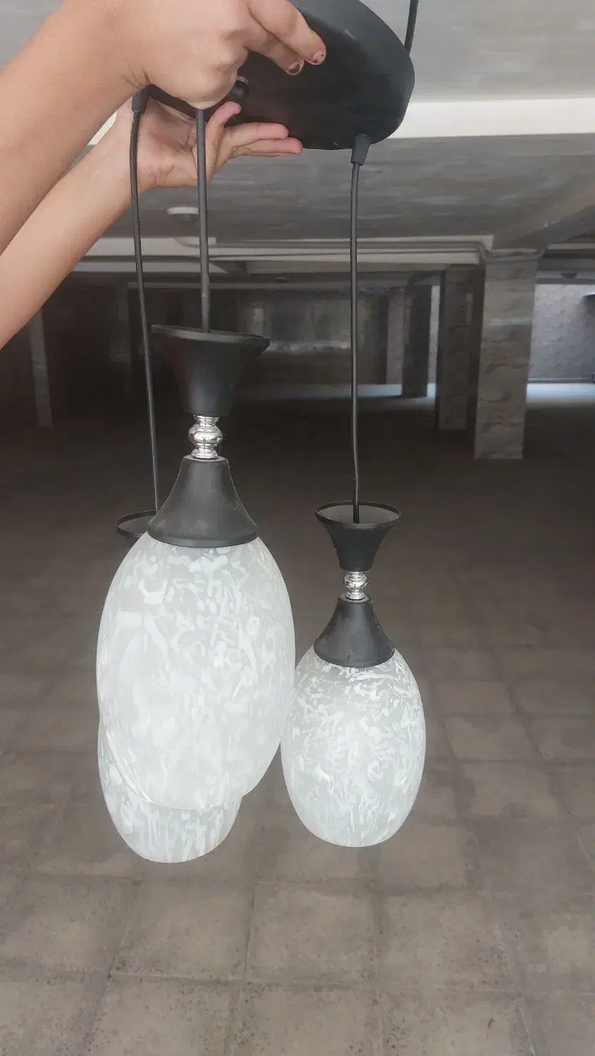 لوستر|لوستر و چراغ آویز|کرج, باغستان|دیوار