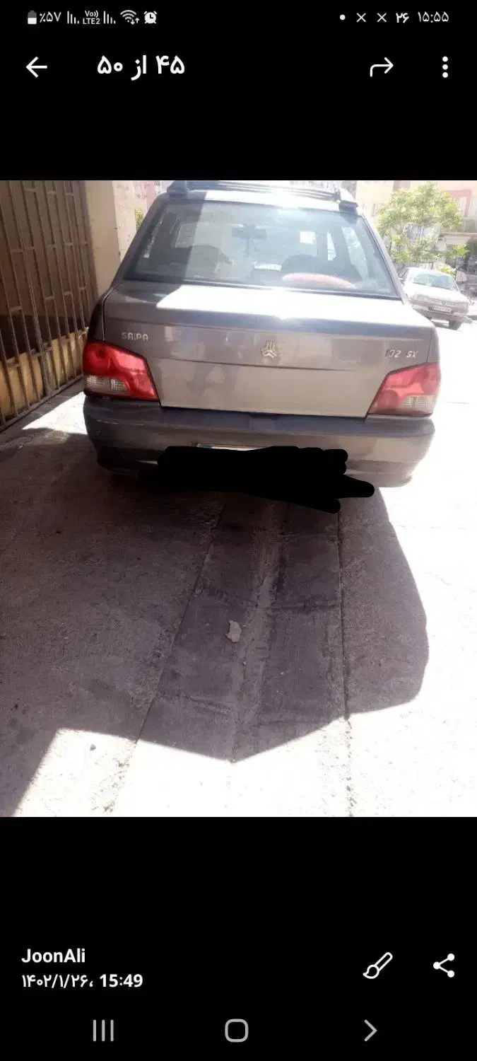 پراید Sx ۱۳۲ نوک مدادی متالیک مدل آخر ۹۱|خودرو سواری و وانت|رباط‌کریم, مسکن مهر آبشناسان|دیوار