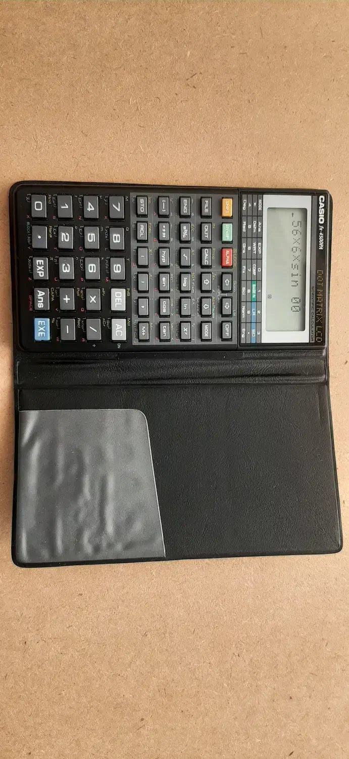 ماشین حساب casio مدل fx-4500pa|لوازم التحریر|تهران, تهرانپارس جنوبی|دیوار