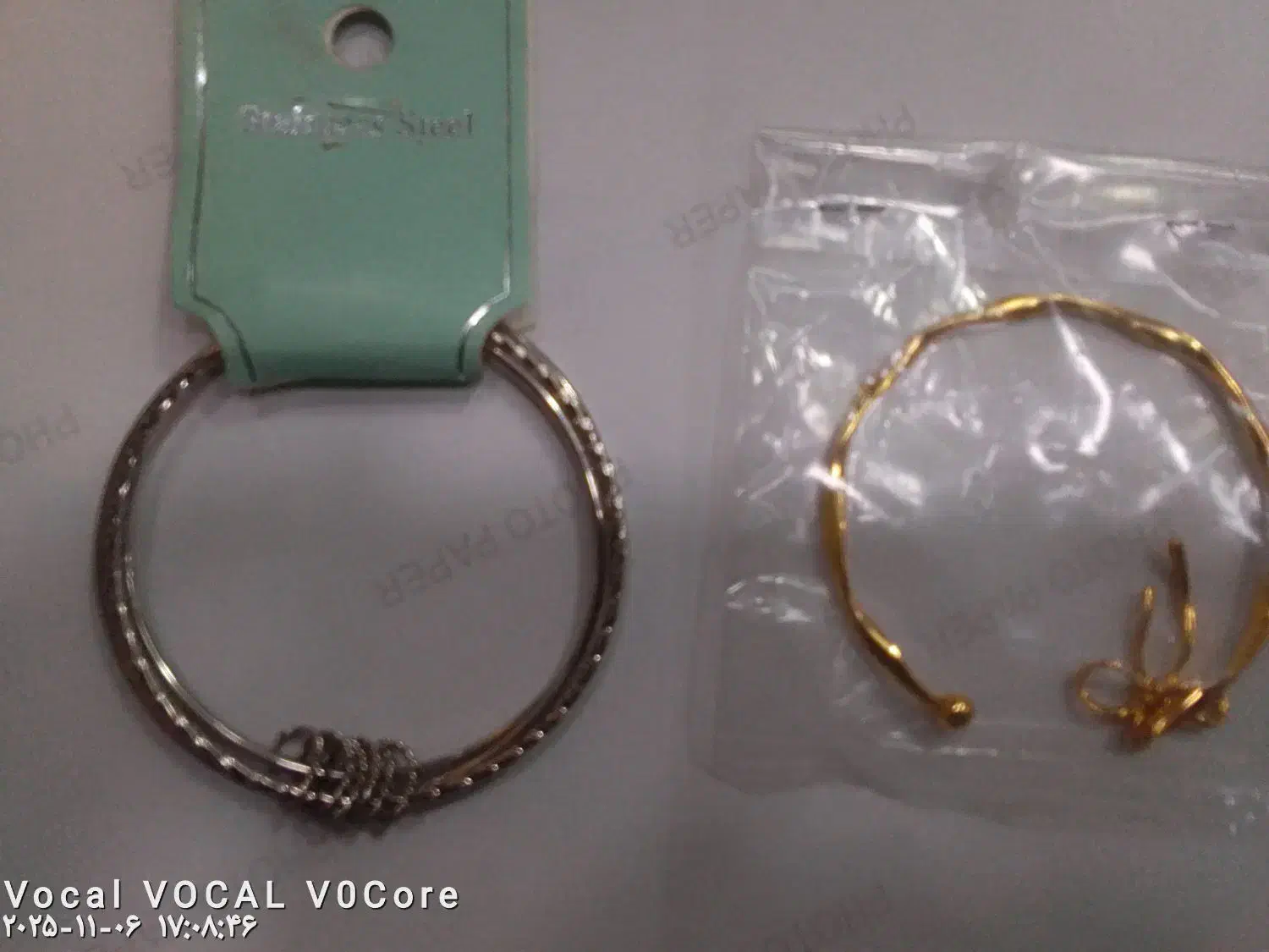 دستبند زنانه و بنگل جدید در دوطرح.|بدلیجات|فردیس, شهرک ارم|دیوار