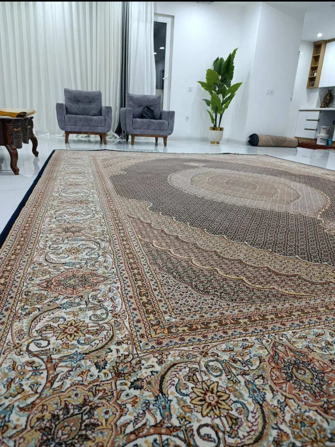 فرش اصل کاشان|فرش|گنبد کاووس, |دیوار