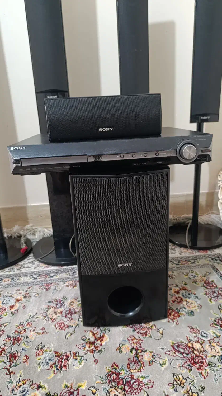 سینما خانواده سونی ژاپن ۷ تیکه کیفیت بالا|سیستم صوتی خانگی|تهران, مشیریه|دیوار