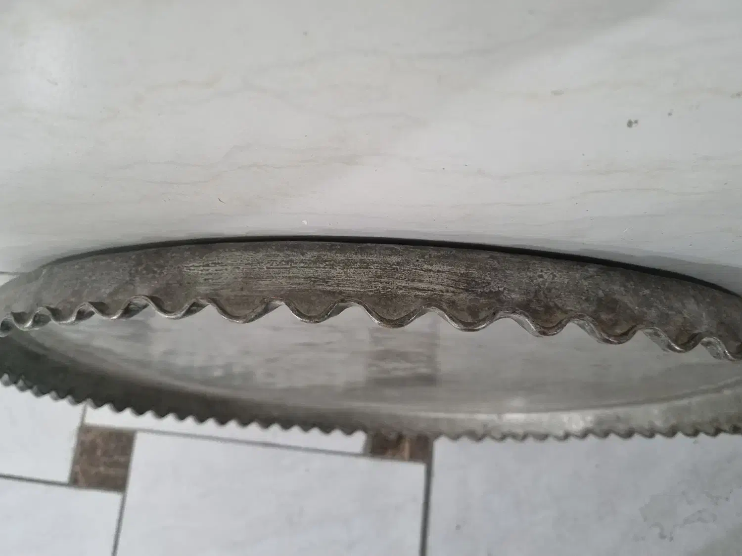 بزرگترین مجمعه مسی قدیمی وزن ۶کیلوقطر۷۵|کلکسیون اشیاء عتیقه|زنجان, |دیوار