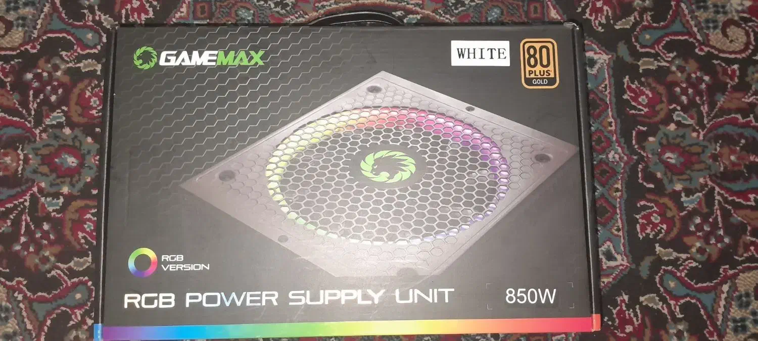 پاور 850 w گیم مکس|قطعات و لوازم جانبی رایانه|رشت, معلولین|دیوار