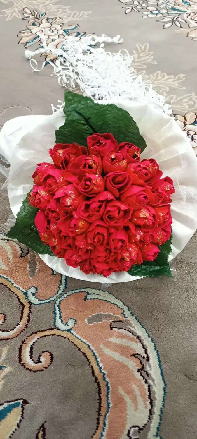 دسته گل عروس|گل مصنوعی|همدان, |دیوار