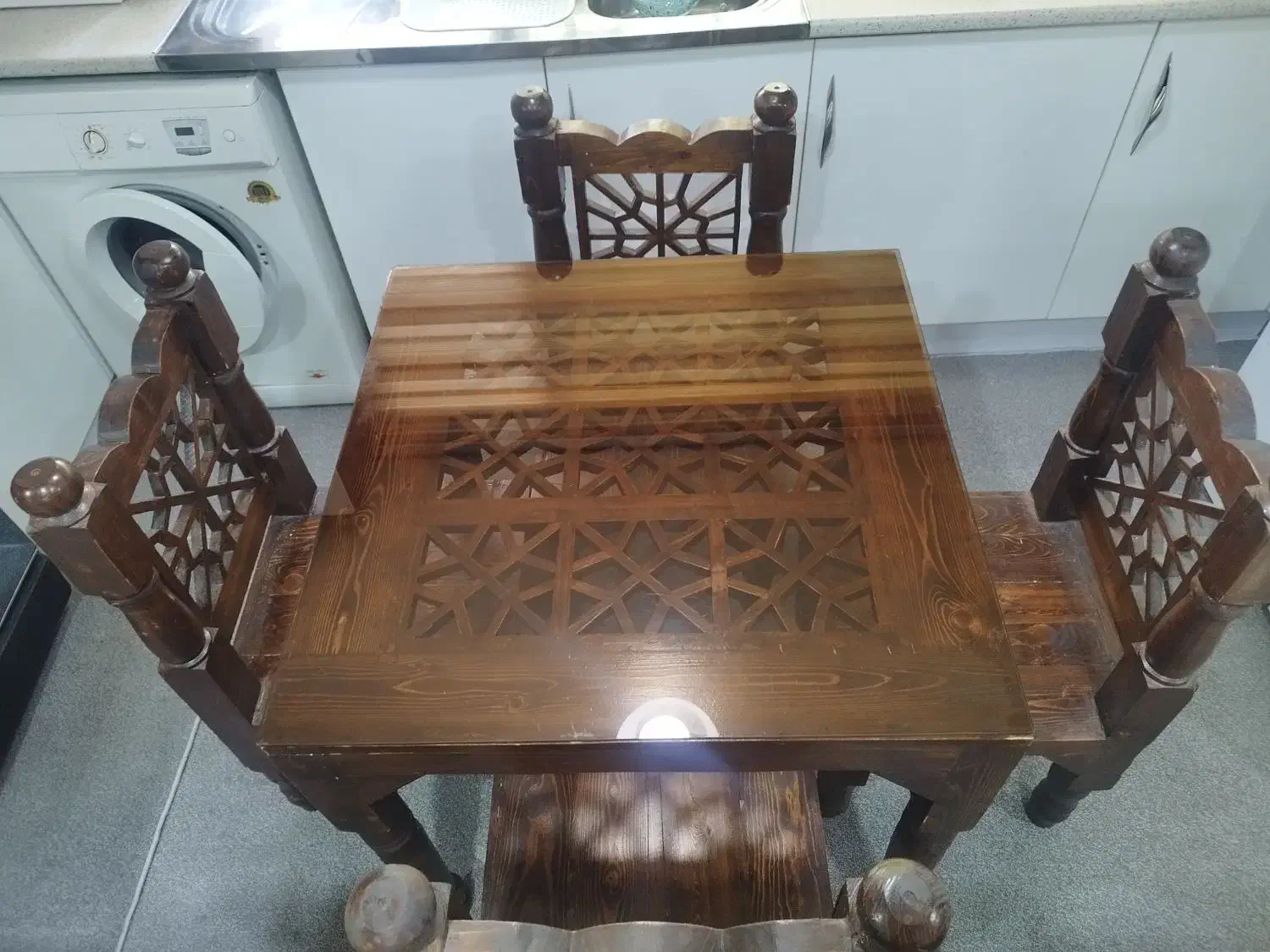 میز نهارخوری|میز و صندلی غذاخوری|تهران, منیریه|دیوار