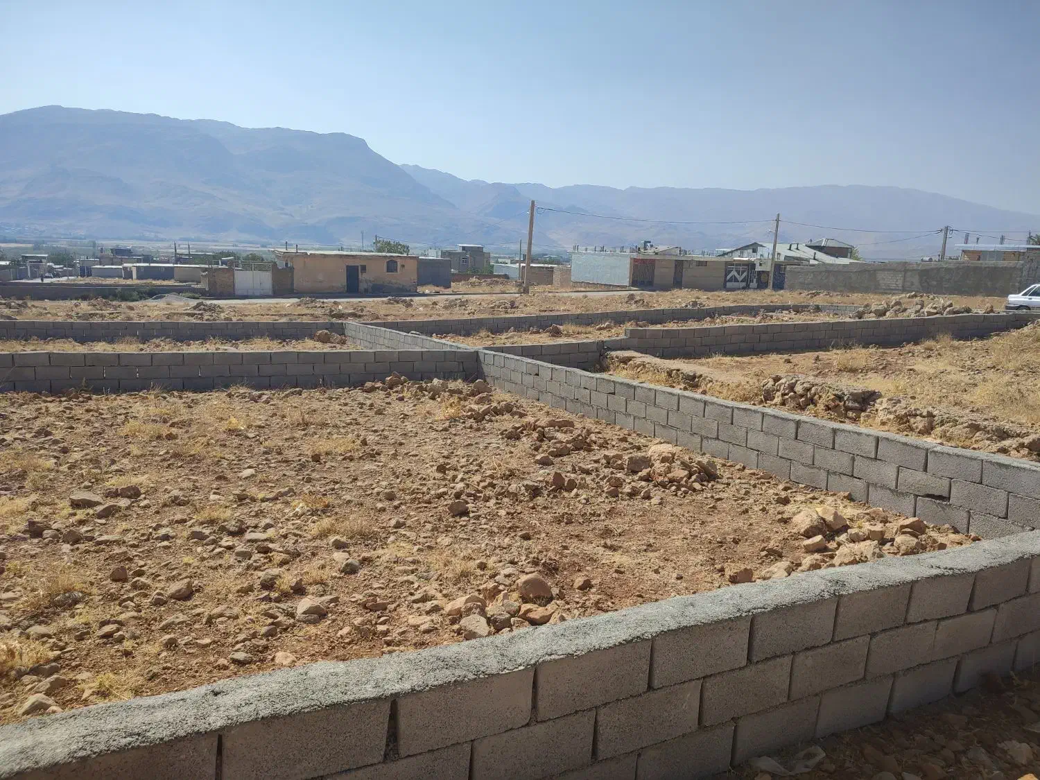 فروش زمین مسکونی حصار کشی شده|فروش زمین و ملک کلنگی|فارسان, |دیوار