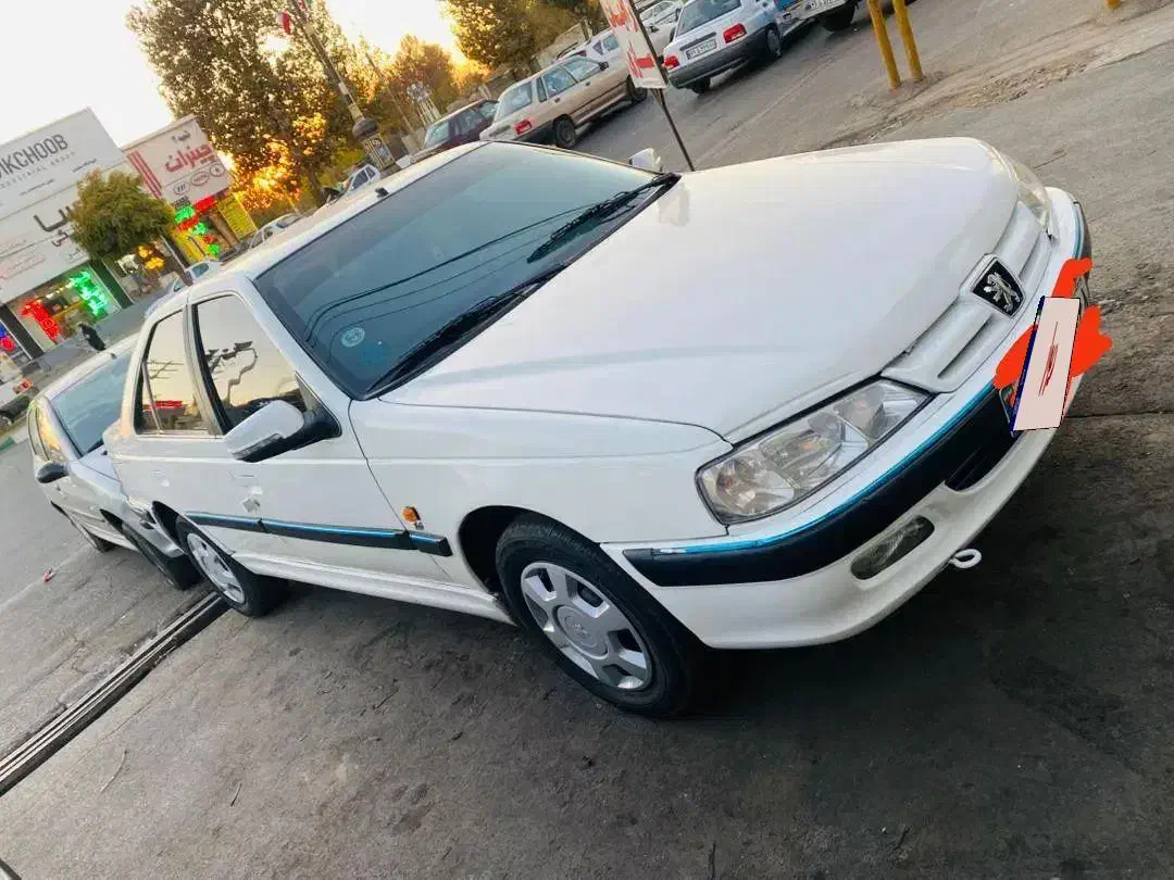 پژو پارس اتوماتیک سفارش مدیران خودر رنگ سفید|خودرو سواری و وانت|هشتگرد, هشتگرد قدیم|دیوار