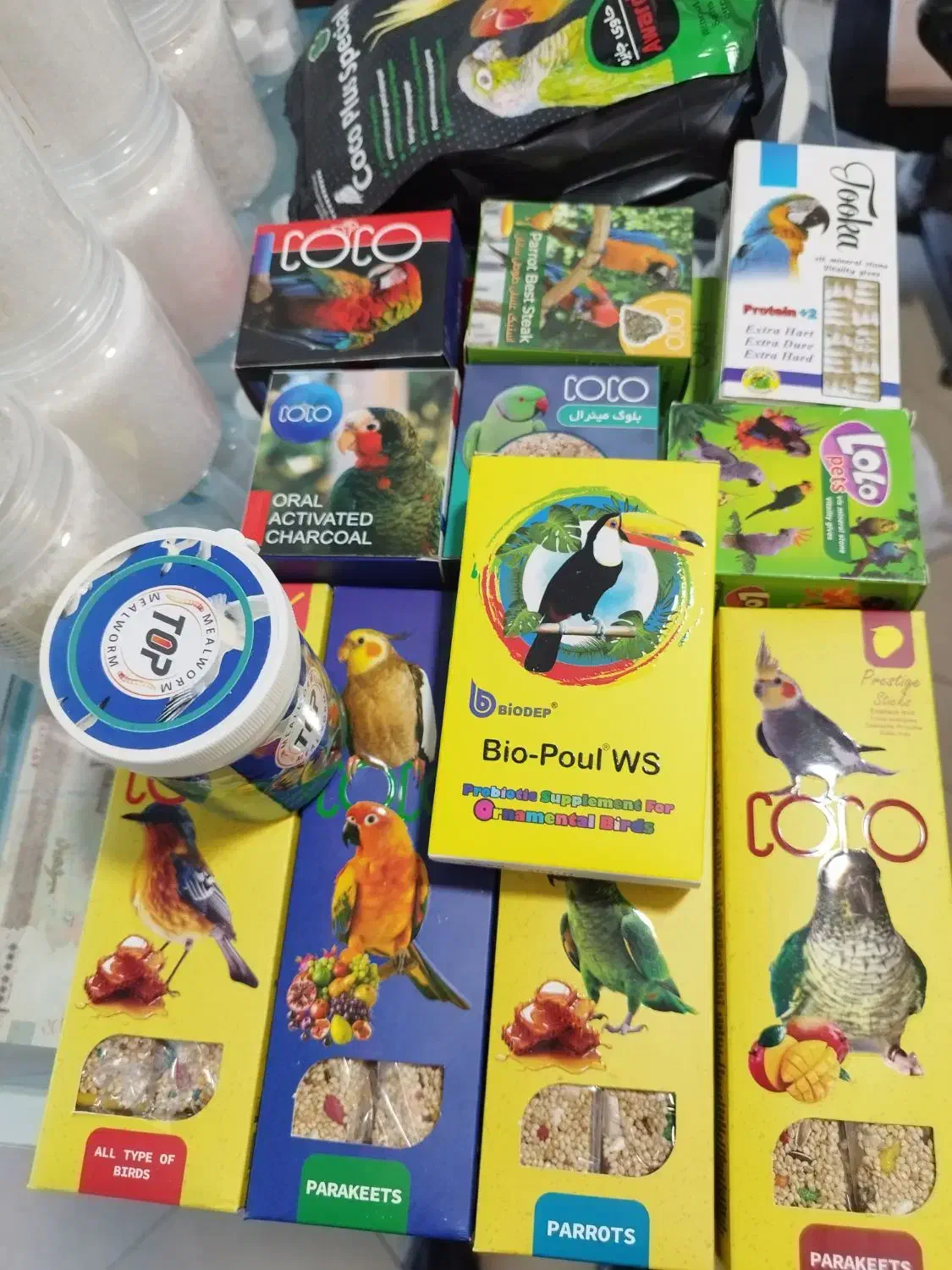 لوازم پرنده طوطی عروس قناری مرغ عشق|لوازم جانبی حیوانات|شیراز, شهرک گلستان|دیوار