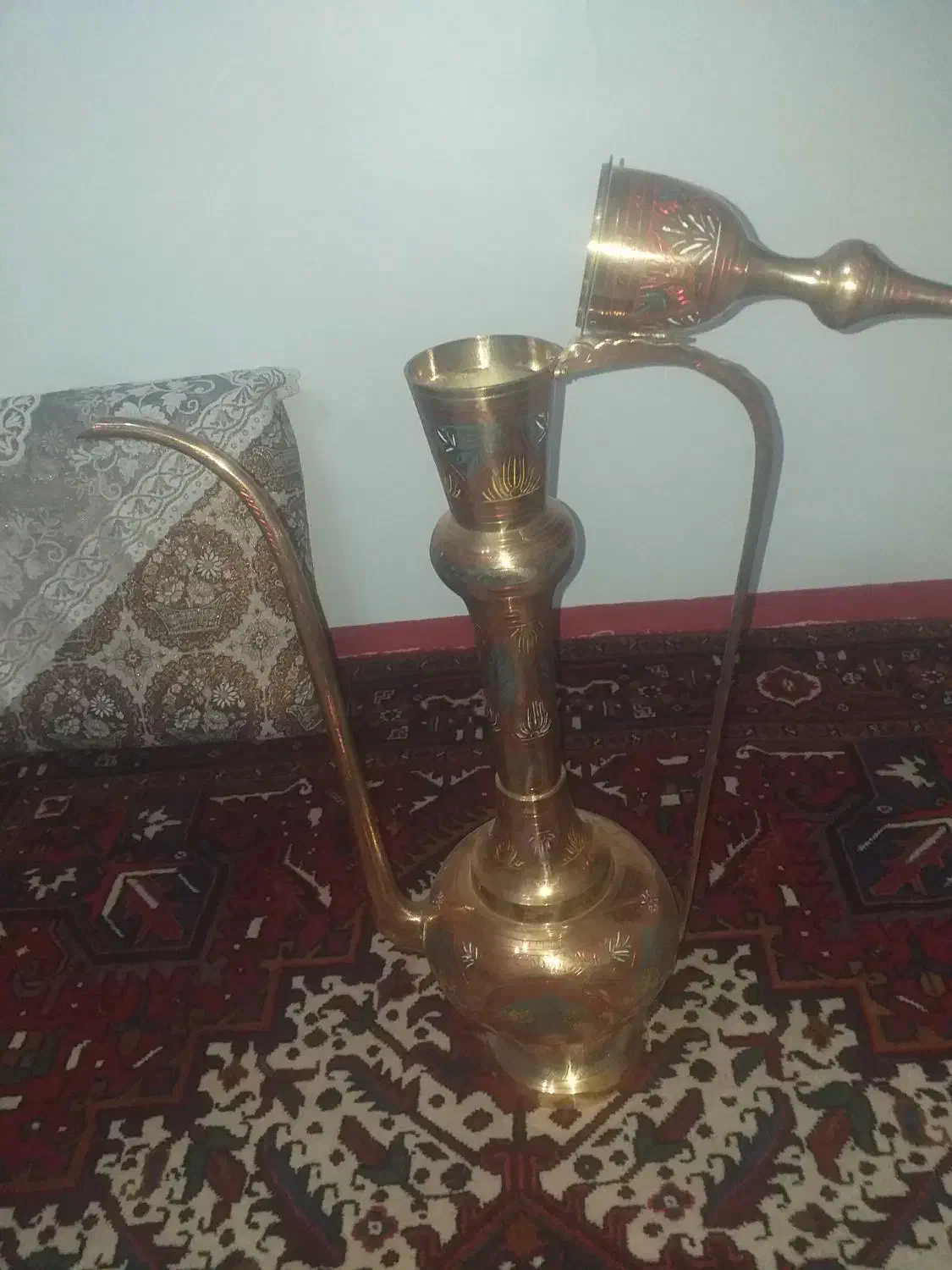 گلابدان برنزی|صنایع دستی و سایر لوازم تزئینی|مراغه, |دیوار