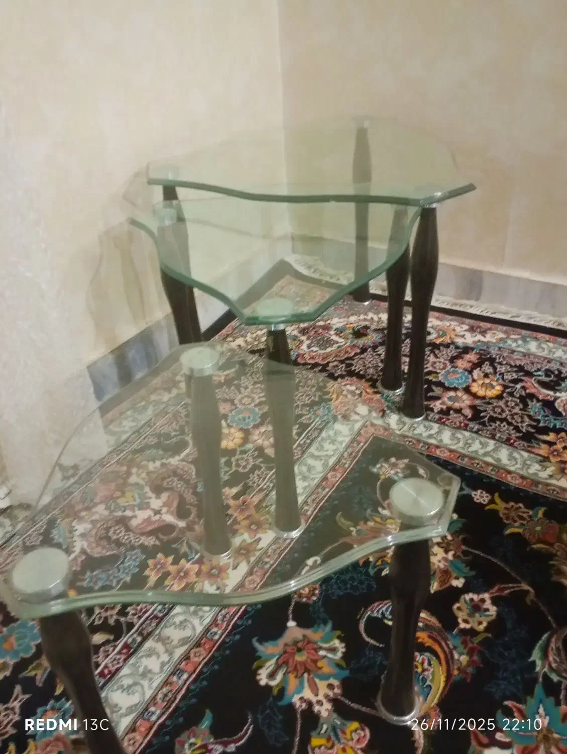 جلو مبلی شیک و باکلاس شیشه ای|مبلمان خانگی و میز عسلی|کرمانشاه, |دیوار