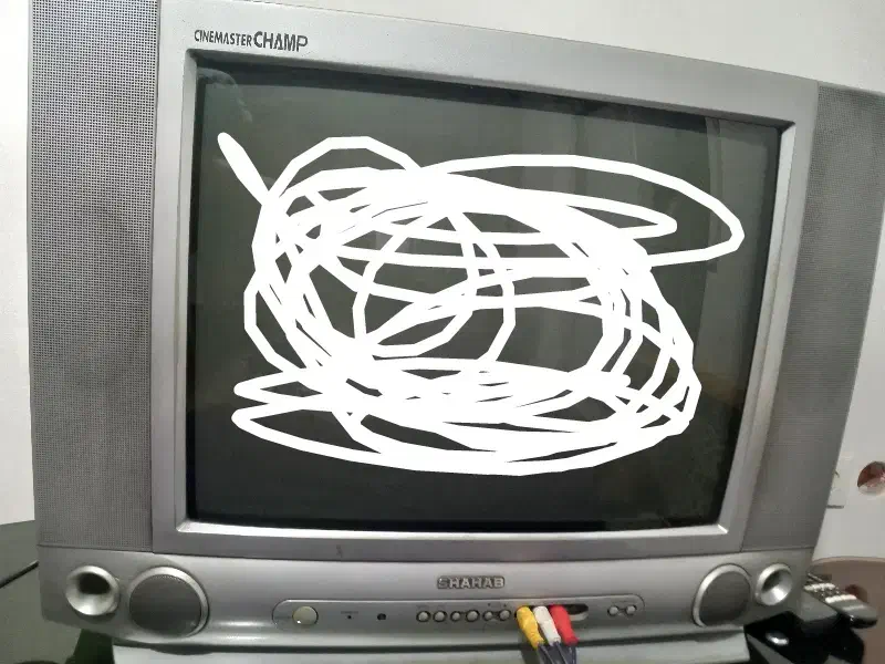 تلوزیون قدیمی شهاب|تلویزیون و پروژکتور|تهران, یافت آباد شمالی|دیوار