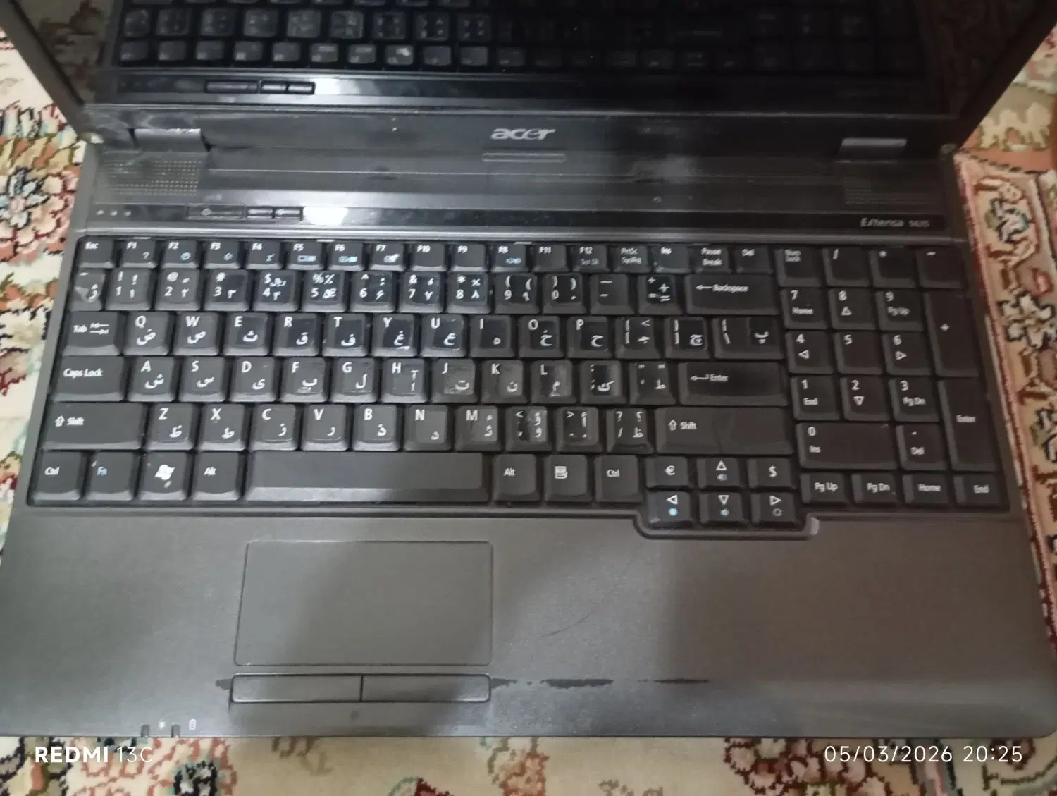 لپ تاب acer|رایانه همراه|سمنان, |دیوار